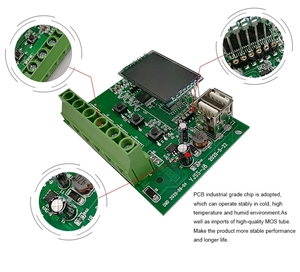 Regolatore di carica solare 10a 20a 30a 40a 50a 60a regolatore automatico della batteria del pannello Pwm con doppi Controller Display Lcd Usb - Product Image 4