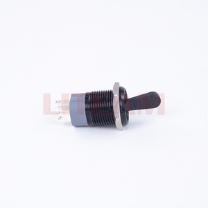 16MM LED Illuminated 3pins 15a 220v IP65 IP67 Toggle Switch with Short Handle <strong>On</strong>-off 2 <strong>Way</strong> 2 Position Metal Toggle Switches - Product Image 3