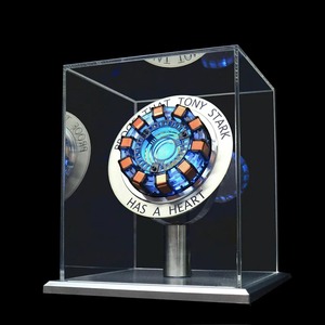 アヴェンジャーアイアンマンMARK1 MARK2アークリアクタートニースタークハートオブマークサウンドコントロールLEDチェストランプモデルスーパーヒーロー1:1コスプレ玩具 - Product Image 1