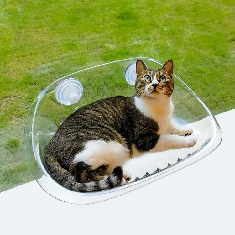 Cat Window and wall hammocks Cat transparent color Hammock for all seasons hanging Pet sleeping bed