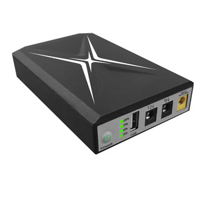 Mini UPS POE con salida de 30W y batería de iones de litio portátil 9V 12V 15V 24V Wifi fuente de alimentación de respaldo monofásico DC UPS - Product Image 1