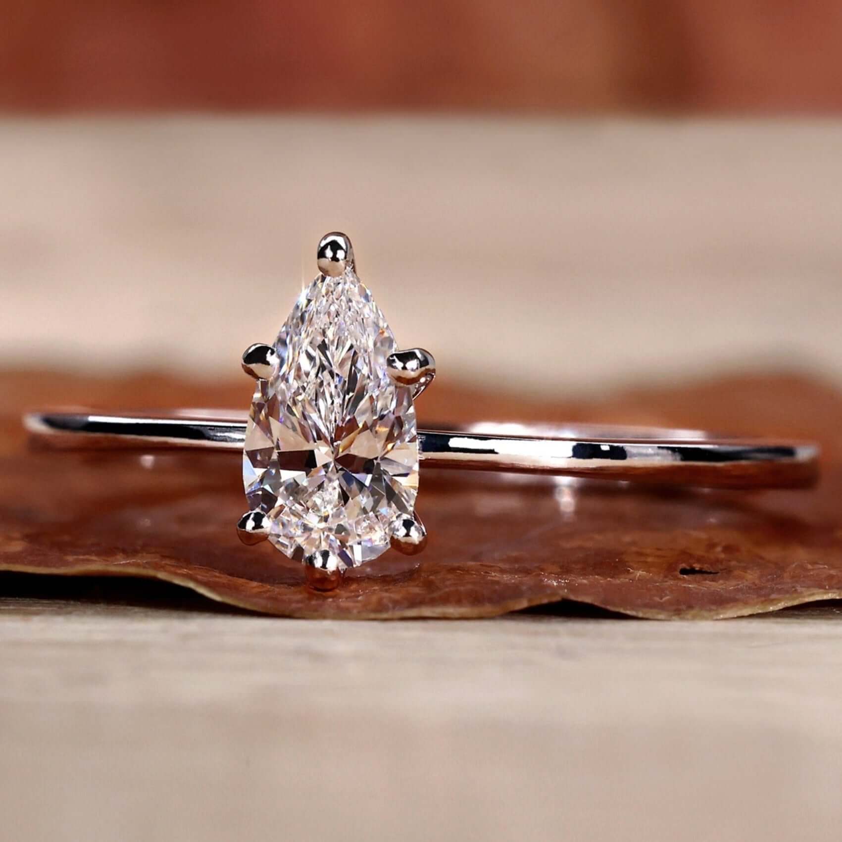 Bague double diamant