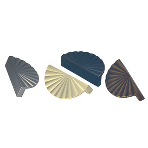 Vòng ngăn kéo knobs hình bán nguyệt tủ quần áo xử lý sideboard kéo tủ xử lý 64mm - Product Image 1