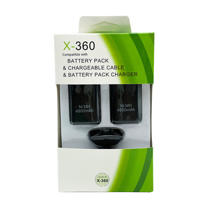 5 in 1 แบตเตอรี่ชาร์จสําหรับ Xboxes 360 คอนโทรลเลอร์แบตเตอรี่ชาร์จท่าเรือแหล่งจ่ายไฟแบตเตอรี่สําหรับ Xboxes 360 - Product Image 2