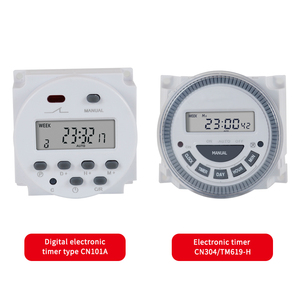 Hochwertiger industrieller Zeit schalter 12V und 220V Elektronische Hoch leistungs programmierung mit hervorragenden Energie spar funktionen - Product Image 6