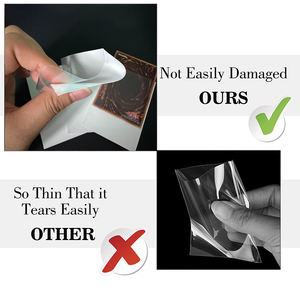 62*89mm Kích thước tiêu chuẩn thẻ TCG trắng tay áo bảo vệ thẻ chơi rõ ràng cho cấp độ cạnh tranh - Product Image 5