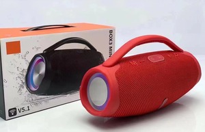 Portátil Viagem Woofer Oradores Batalha Drum Bluetooth Sem Fio Bass <span class=keywords><strong>Usb</strong></span> E Tf Cartão Ao Ar Livre Estéreo Preto Partido Speaker