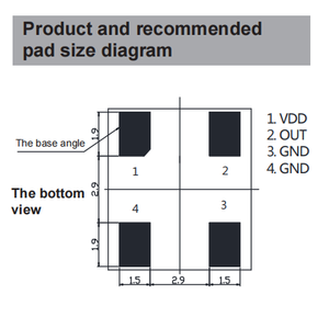 Pdlux <strong>Analog</strong> Mini SMD Quad-Element Pyroelectric Infrared Position <strong>Sensor</strong> PD-<strong>PIR</strong>-4021LA with 12V <strong>Output</strong> <strong>Motion</strong> &amp; Position <strong>Sensors</strong>