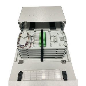 ODF 24 48 72 96 144FO光纤机架安装配线板ODF FIST-GPS2支持8 GPST拼接托盘 - Product Image 1