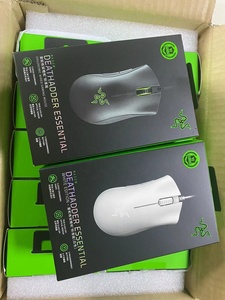 מקורי razer Douthpder משחק קווית חיוני עכבר 5 כפתורי hyperput <span class=keywords><strong>6400</strong></span> dpi electronice אופטי עבור משחקי מחשב