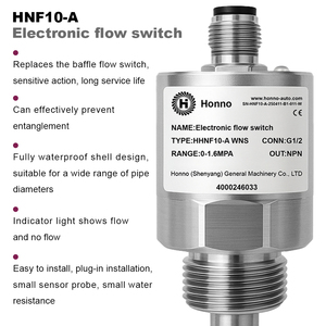 Small Volume Electronic Flow Switch Equipment with Micro Body Insert Installation <strong>1</strong>-Year Warranty 220v Switch Probe <strong>Testing</strong> - Product Image 4