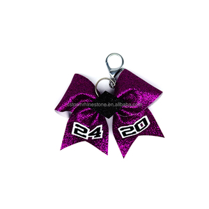 Bling Crystal <strong>Cheer</strong> <strong>Bow</strong> Cheerleading <strong>Cheer</strong> Keychain <strong>Cheer</strong> <strong>Bow</strong> Keychain for Cheerleader - Product Image 5