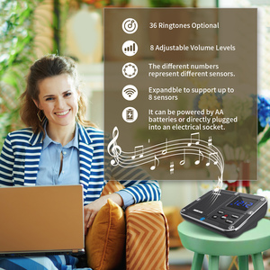 Excepcional Sistema de Alerta de sensor de movimiento de entrada solar de largo alcance: sensores infrarrojos y de movimiento integrados para alarma de seguridad - Product Image 6