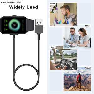 Cargador de reloj inalámbrico para SamsungGalaxy Smart Watch Cargador inalámbrico Magnético Inalámbrico de carga rápida Reloj inteligente Cable de carga