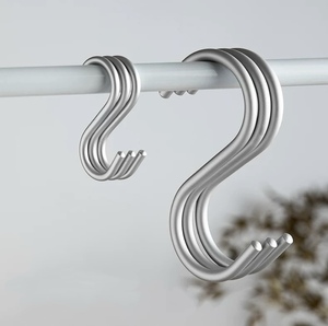 制造商廉价散装批发悬挂s形挂钩 - Product Image 2