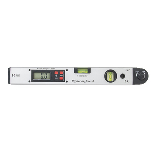 2 in 1 0-225度LEDデジタル分度器水平垂直バブルレベル角度ファインダーツール - Product Image 4