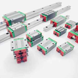 <strong>Original</strong> HIWIN HGH-CA HGH-HA Series <strong>Linear</strong> <strong>Guides</strong> Quiet <strong>Linear</strong> Guideway <strong>Block</strong> and Slider Rail - Product Image 4