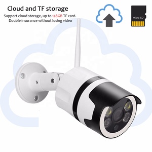 户外高清2MP 1080P Wifi IP摄像机双向音频P2P视频安全摄像机支持存储卡 - Product Image 6