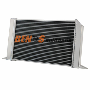 Bộ tản nhiệt nhôm nguyên khối 3 hàng nâng cấp cho VW Scirocco kiểu Pro Stock, hàng Mỹ - Product Image 2