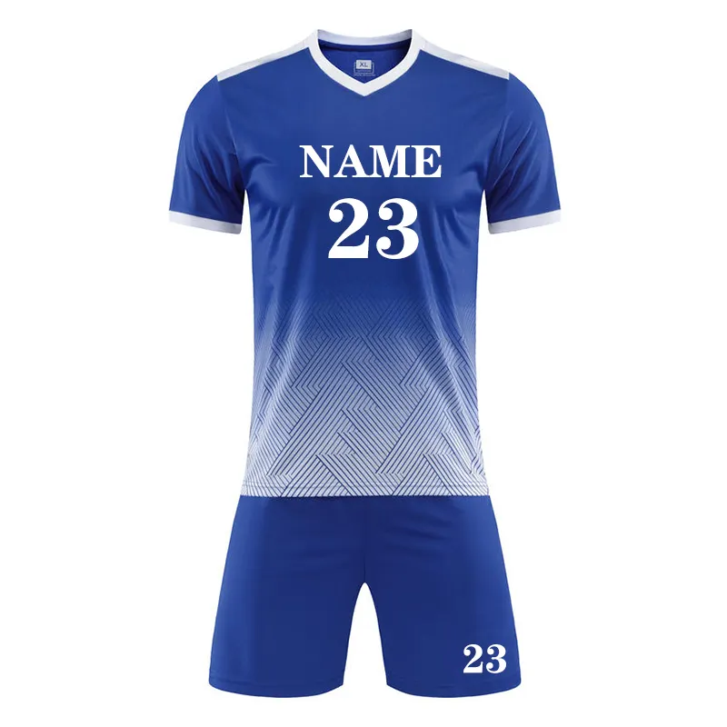 Adults unisex football uniform wholesale oversize sport wear custom design kids training wear girl mesh soccer jersey for boy