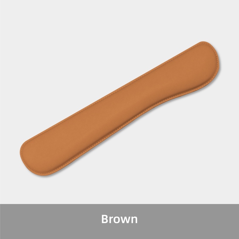 Brown-Keyboard Wrist Support