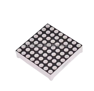 Fabrik preis 1088AS MCU LED-Anzeige Steuer modul Dot-Matrix 8x8 3mm 1088 LED Dot Matrix Display Licht anzeige Rot