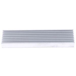 Extruded Aluminum <strong>Heatsink</strong> for High Power LED IC Chip Cooler Radiator Heat Sink Drop Ship 100*25*10mm for Electronics - Product Image 1