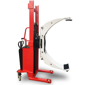 2T Electric Forklift Paper Roll Clamp <strong>Stacker</strong> <strong>Used</strong> to Bring Paper Roll Reel to Shaft Clamping and Rotating <strong>Stacker</strong> Truck - Product Image 5