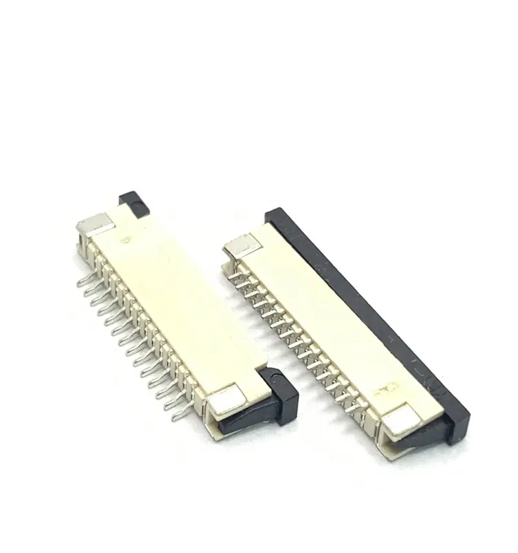 Factory direct sell FFC FPC Connector 1.0mm pitch 14PIN SMT Type up connector FPC flat cable socket