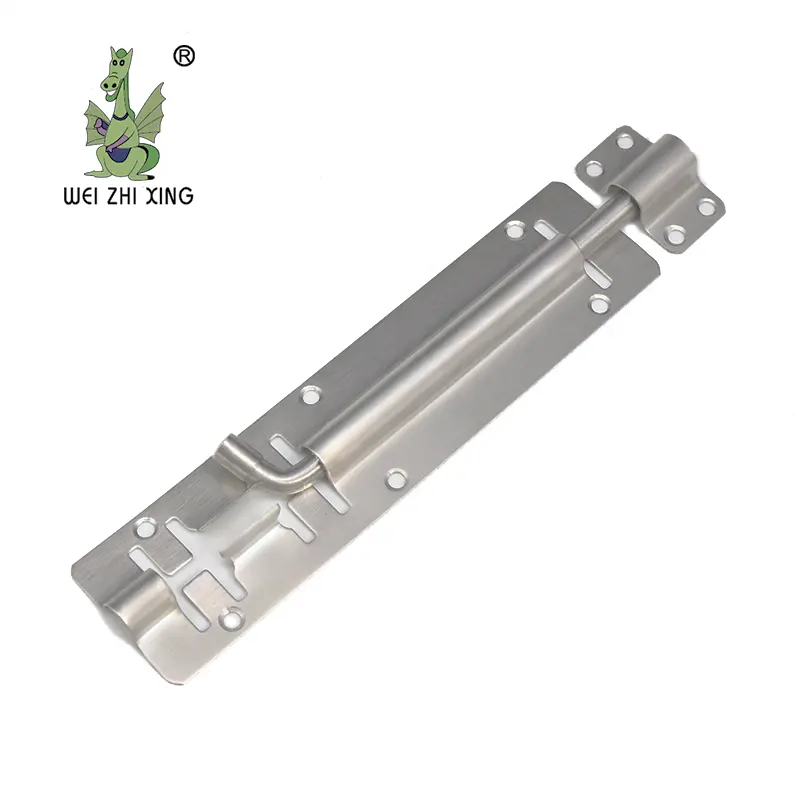 3" 4" 5" 6" High Quality Wholesale Custom Security Door Tower Bolt Stainless Steel Floor Wood Door Flush Bolt Latch