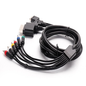 3ใน1ส่วนประกอบ AV สายเคเบิลสีผิดปกติสำหรับ PS2/3สำหรับ Wii สำหรับ Xbox360สำหรับ Wii U Ypbpr - Product Image 2