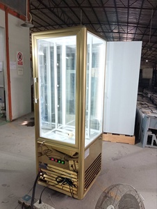 Bánh thủy tinh thực phẩm <span class=keywords><strong>pasty</strong></span> bánh bánh mì tủ lạnh <span class=keywords><strong>Showcase</strong></span> hiển thị hiển thị trường hợp Cooler thẳng đứng Tủ Máy làm lạnh tủ lạnh - Product Image 6