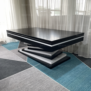 Factory Custom Luxury Billiards <strong>Table</strong> <strong>Function</strong> <strong>Multi</strong> <strong>Game</strong> 8ft 9ft Pool <strong>Table</strong> Oak Modern Dinning and Tennis Top for Modern Home - Product Image 2