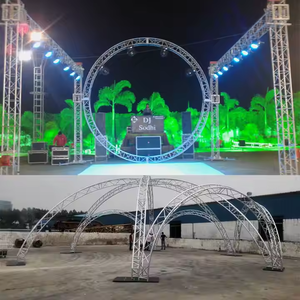 <strong>Durable</strong> Aluminum Square Bolt <strong>Truss</strong> for Outdoor Concert Stage &amp; DJ Events <strong>Truss</strong> System in Triangle Pattern Spigot <strong>Truss</strong> for Sale - Product Image 2