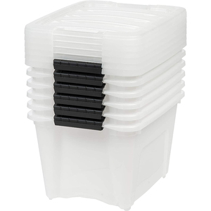 Torage de plástico de 11/12 Qen cajas, material de plástico resistente, montaje en caja ajustable y estable