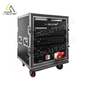 Professional 4-Channel Audio Sound DJ Power Amplifier La12x <strong>Class</strong> D with PW6II Power Distributor 3 Pcs Set 4ohm &amp; 8ohm Impedance - Product Image 3