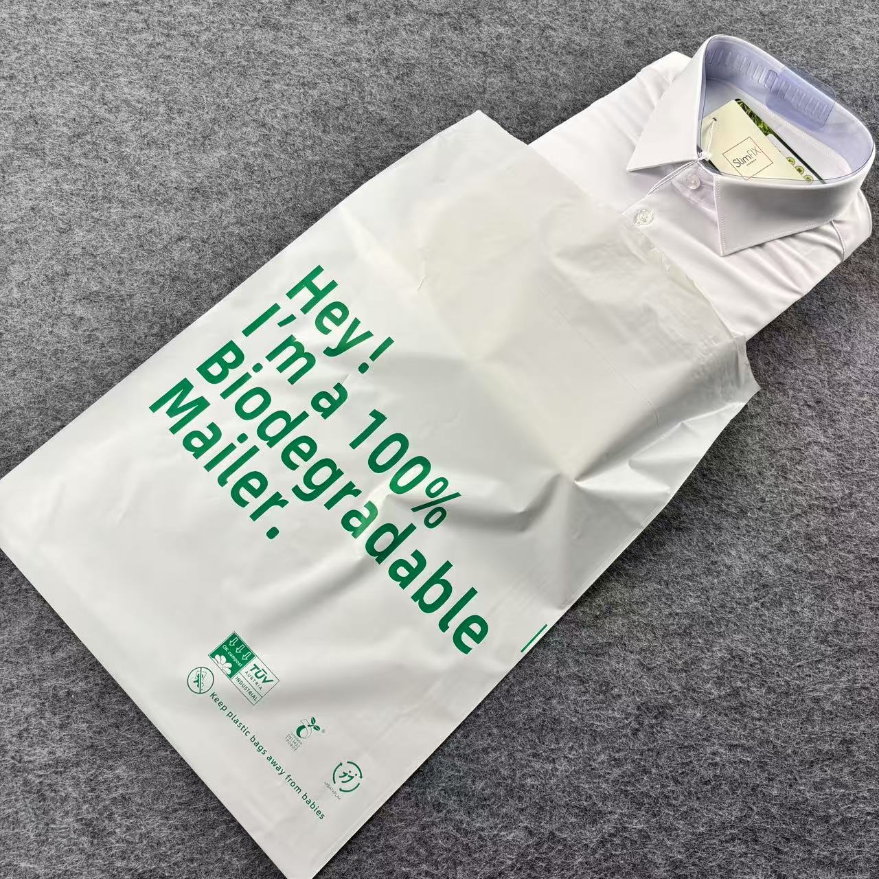 Bolsas de embalaje biodegradables