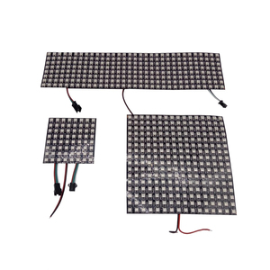 5V flexibler Bildschirm 8x6 16x16 8x32 Modul 8x8 LED-Matrix Anzeige Pixel Digital ws2812b Adressierbares Panel