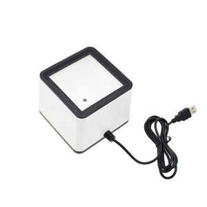 2D USB y Bluetooth fijos en la Caja de pago del escritorio Lector de código QR automático Escáner de código de barras para tienda minorista - Product Image 3