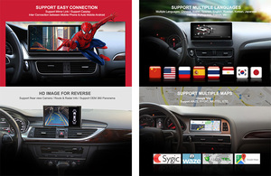 Android 10 Screen 9 ''カービデオナビゲーションプレーヤーマルチメディアMmiA6c6Gps Pour A6 C7 4F Allroad 2006 2011 2012 - Product Image 5