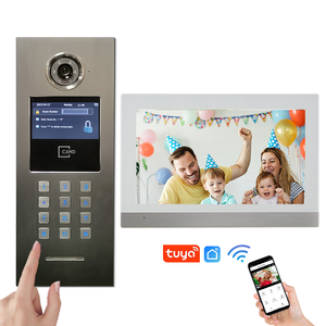 Ancoraggio Multi appartamenti porta Video telefono costruzione citofono porta con controllo accessi sistema di campana della porta dell'appartamento - Product Image 2