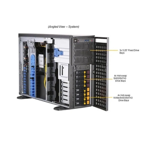 High-Performance <strong>Computing</strong> Supermicro SYS-740GP-TNRT Dual Xeon Scalable GPU SuperServer Full-Tower 4GPUs SuperServer - Product Image 3