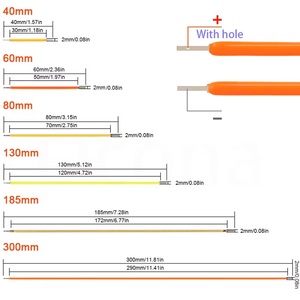 High CRI Flex FPC <strong>LED</strong> Bulbs Energy Saving <strong>3</strong>/12/24V Cob Filament 40mm-1200mm Bombillos DIY <strong>Lamp</strong> Bundle Colorful Light Landscape - Product Image 3