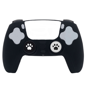 <strong>Custom</strong> Pink Cat Paw Silicone PS5 <strong>Controller</strong> Skins Protective Case Dust <strong>Shell</strong> Rubber PS5 Gaming <strong>Controller</strong> Cover