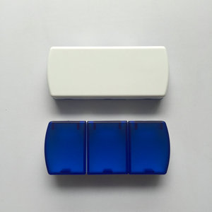 Hộp đựng thuốc hình chữ nhật 3 ngăn, dùng sáng, trưa, tối, hàng ngày - Product Image 6