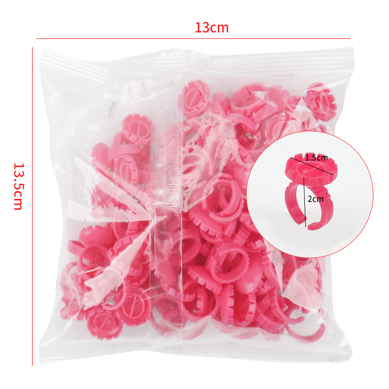 Ronde rose rouge