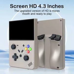 M18ポケット送料無料ハンドヘルドプレーヤー4.3インチ液晶画面オープンソースレトロアーケードビデオゲームコンソールプレーヤーPspPs1用