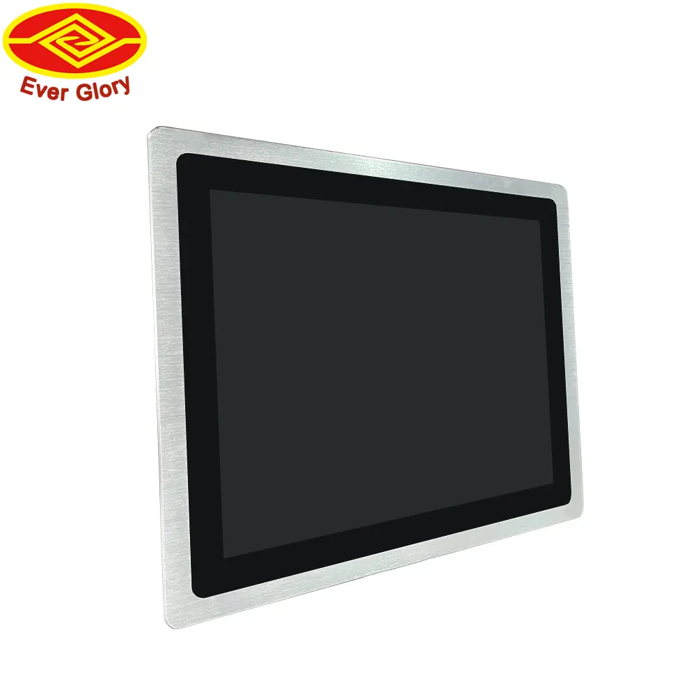 Costume industrial monitor capacitivo do tela táctil do quiosque de 15 polegadas IP65 impermeável exterior do multi toque USB LCD TFT