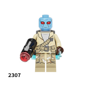 PG8289 Shadow Storm Trooper famoso personaje de película Mini bloques juguetes de bloques de construcción para chico Clone Commander Minifigs Mini figura