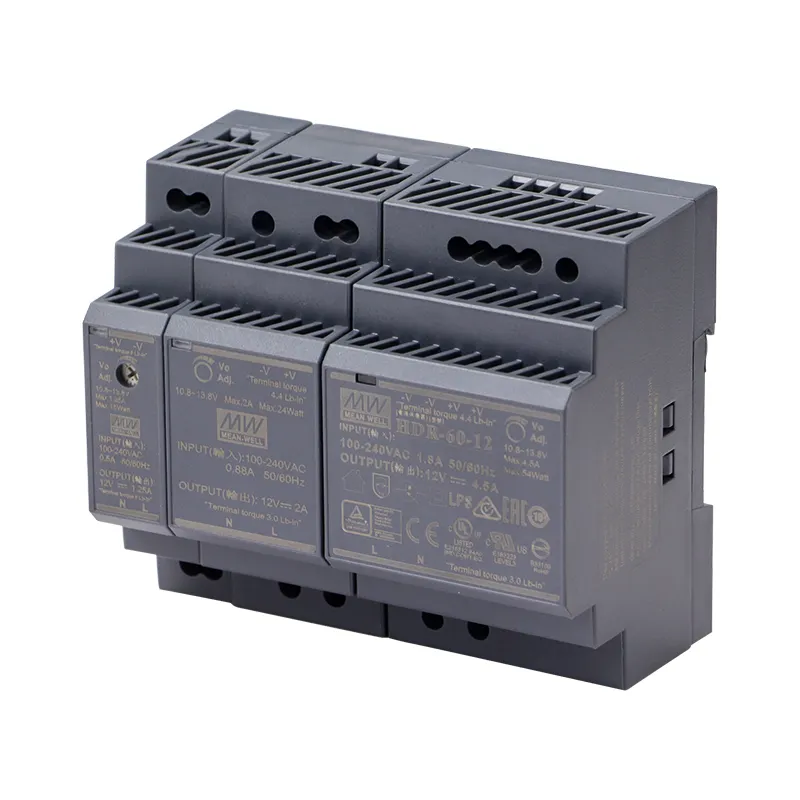 Mean Well HDR convertitore da ca a cc alimentatore a commutazione variabile meanwell din rail tipo 15W 30W 60W 100W 150W smps